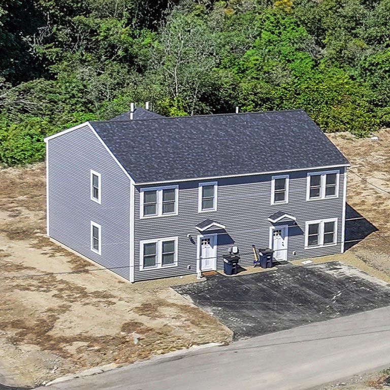 Some of our completed townhouses.